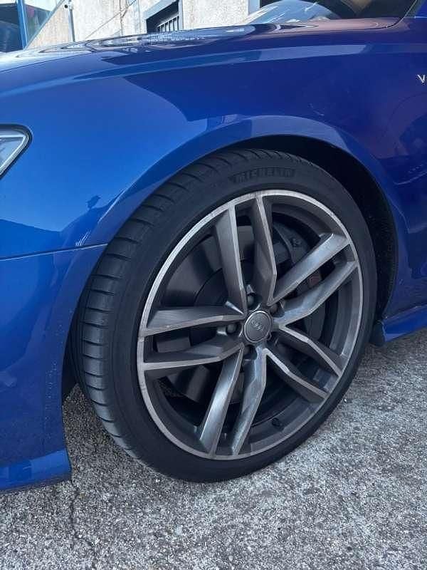 Usado Audi S6 450 CV (330 kW) 2016 Azul Familiar