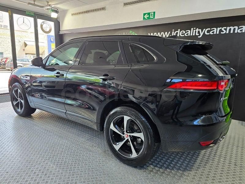 Usado Jaguar F-Pace R-Sport 180 CV (132 kW) 2016 Negro SUV