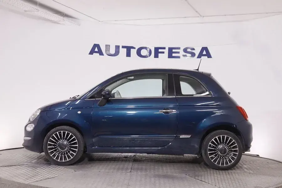 Usado Fiat 500 Lounge 69 CV (50 kW) 2019 Azul Utilitario
