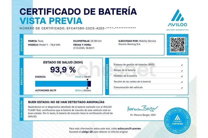 Usado Tesla Model Y 378 kW (514 CV) 2023 Eléctrico SUV