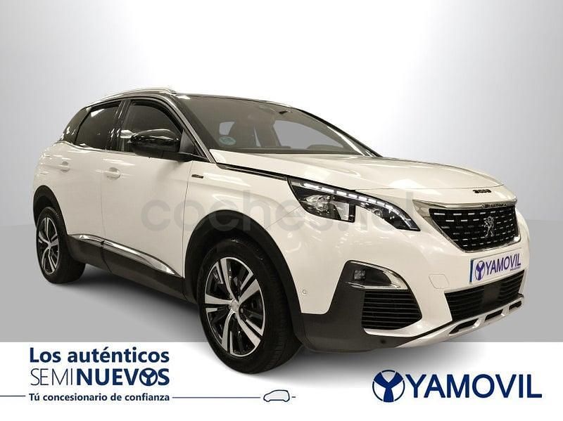 Usado Peugeot 3008 GT-line 130 CV (95 kW) 2019 Blanco SUV