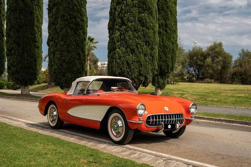 Usado Chevrolet Corvette 195 CV (143 kW) 1958 Naranja Utilitario