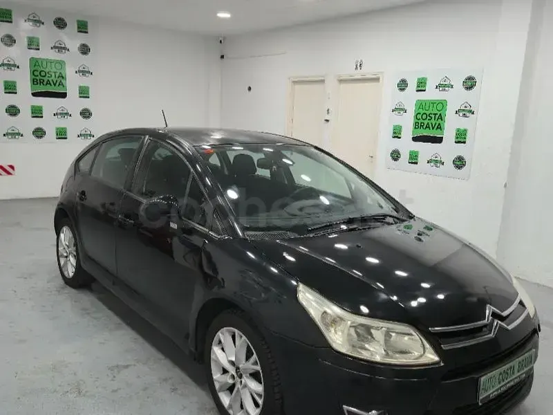 Usado Citroën C4 90 CV (66 kW) 2009 Negro Berlina