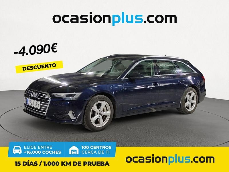 Azul Usado 2021 Audi A6 Sport Familiar | 27.990 € (Super precio) - Imagen 1/4