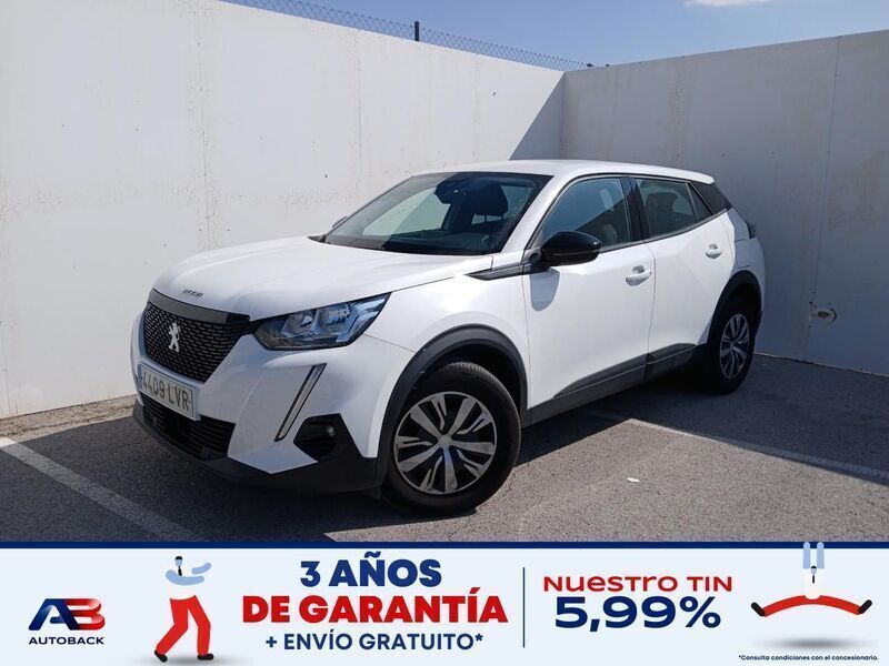 Blanco Usado 2022 Peugeot 2008 Active SUV | 12.950 € (Precio justo) - Imagen 1/2