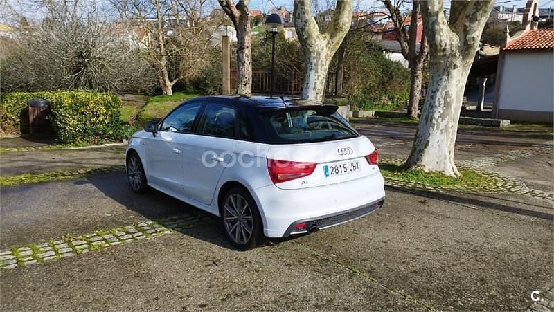 Usado Audi A1 Sportback Attraction 90 CV (66 kW) 2014 Blanco Utilitario