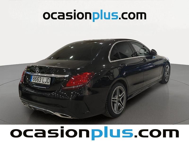 Usado Mercedes C180 AMG 156 CV (114 kW) 2020 Negro Berlina