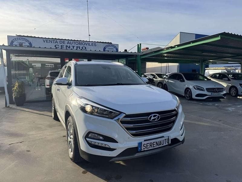 Blanco Usado 2017 Hyundai Tucson SUV | 15.499 € (Buen precio) - Imagen 1/4
