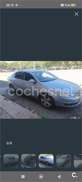 Usado VW Passat Advance 140 CV (102 kW) 2005 Gris / plata Berlina