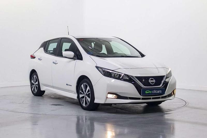 Usado Nissan Leaf Acenta 110 kW (150 CV) 2018 Blanco Utilitario