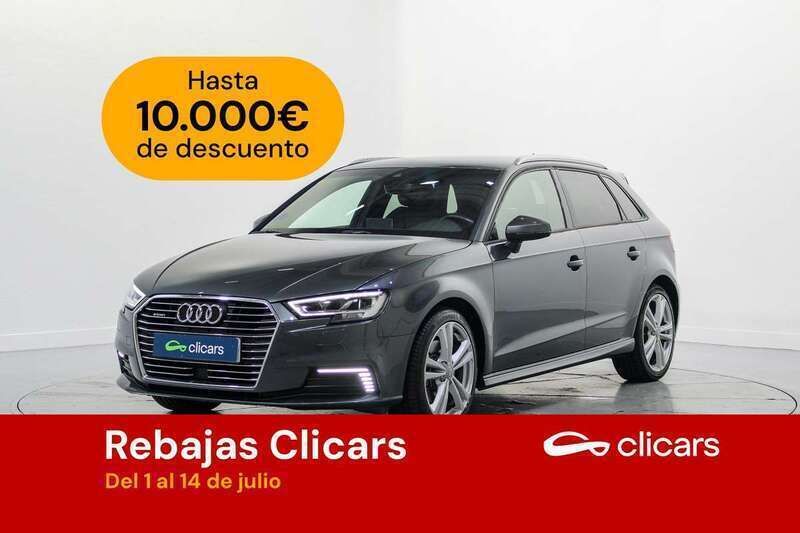 Gris Usado 2020 Audi A3 Sportback e-tron S-Line Berlina | 21.590 € (Buen precio) - Imagen 1/4