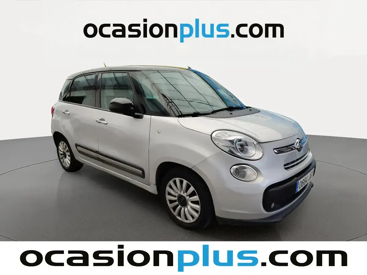 Usado Fiat 500L Pop Star 95 CV (69 kW) 2015 Gris Monovolumen