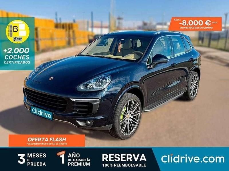 Negro Usado 2014 Porsche Cayenne S SUV | 33.690 € (Buen precio) - Imagen 1/3