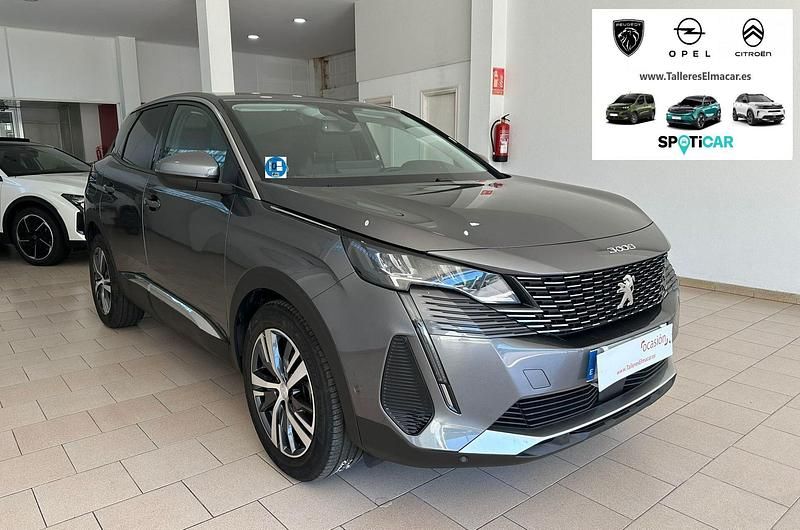 Usado Peugeot 3008 Allure 225 CV (165 kW) 2022 Gris SUV