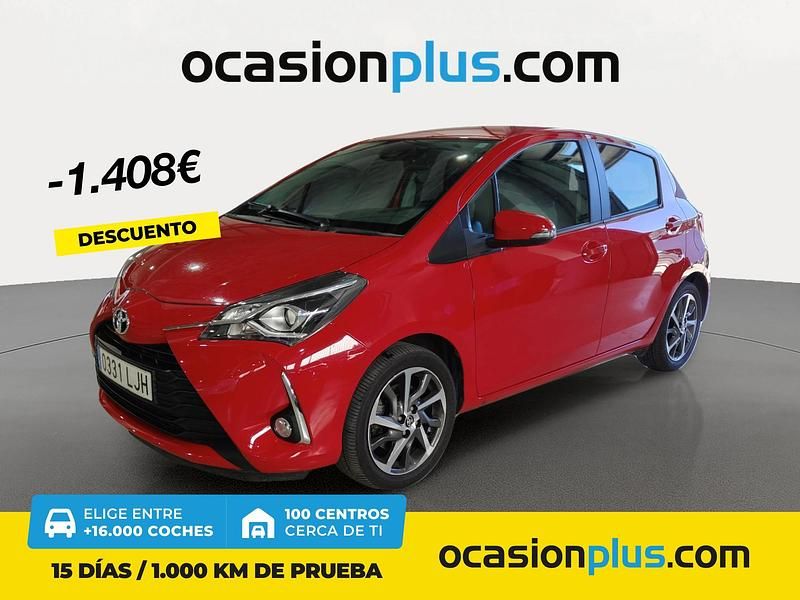 Rojo Usado 2020 Toyota Yaris Berlina | 15.490 € (Precio justo) - Imagen 1/4