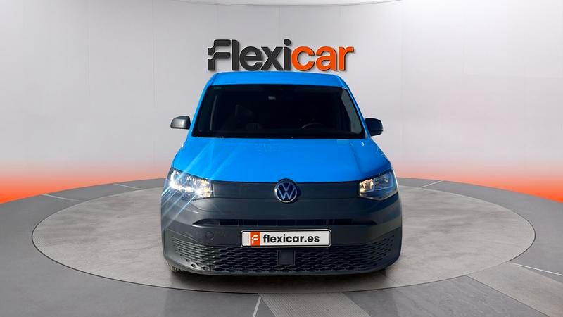 Usado VW Caddy 102 CV (75 kW) 2021 Azul Monovolumen