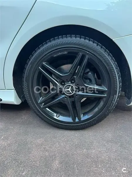 Usado Mercedes CLA220 AMG line 177 CV (130 kW) 2016 Blanco Coupe