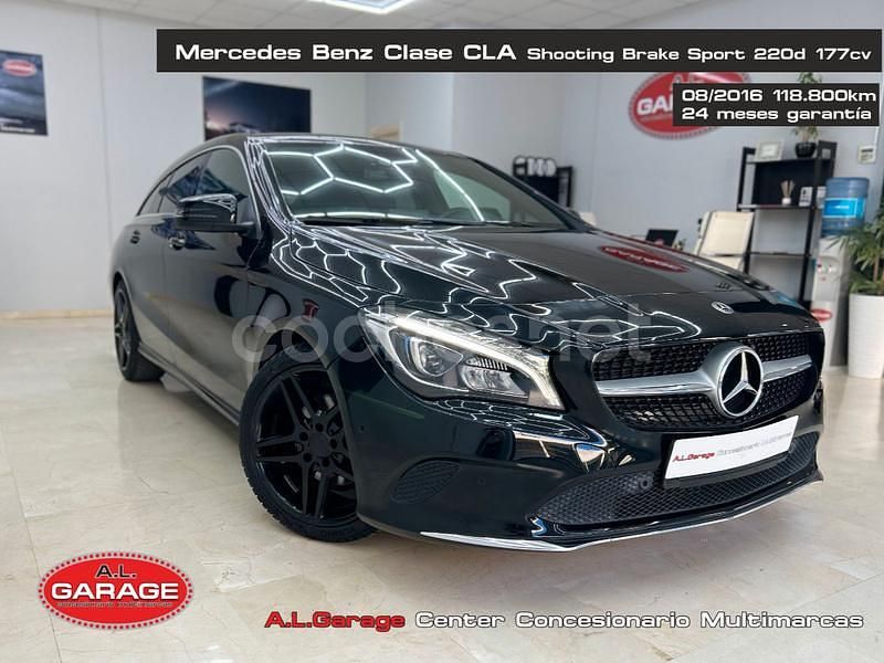 Negro Usado 2016 Mercedes CLA220 Shooting Brake Familiar | 20.990 € (Precio justo) - Imagen 1/4