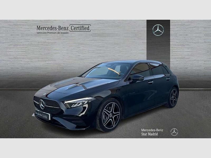 Negro Usado 2024 Mercedes A200 Berlina | 32.990 € (Buen precio) - Imagen 1/4