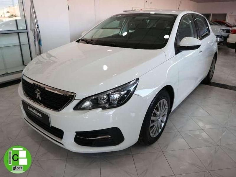 Usado Peugeot 308 Business-Line 99 CV (72 kW) 2019 Blanco Utilitario