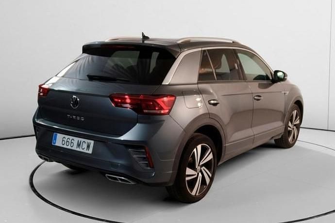 Usado VW T-Roc R-line 150 CV (110 kW) 2022 Negro SUV