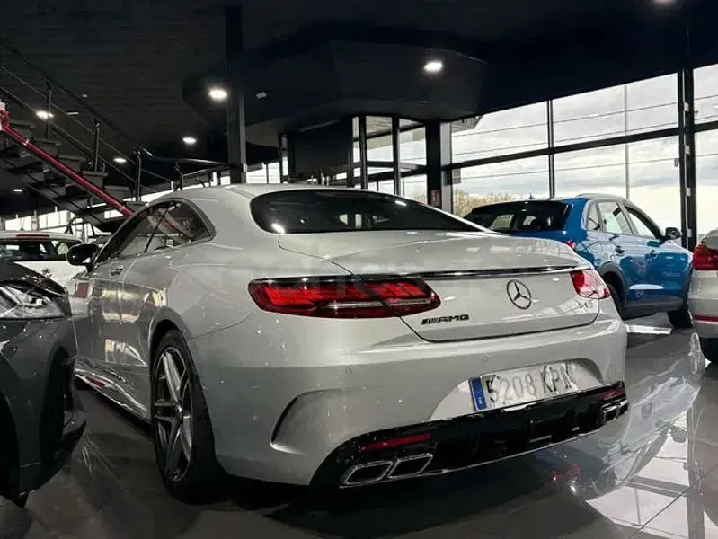 Usado Mercedes S63 AMG 612 CV (450 kW) 2018 Gris / plata Descapotable