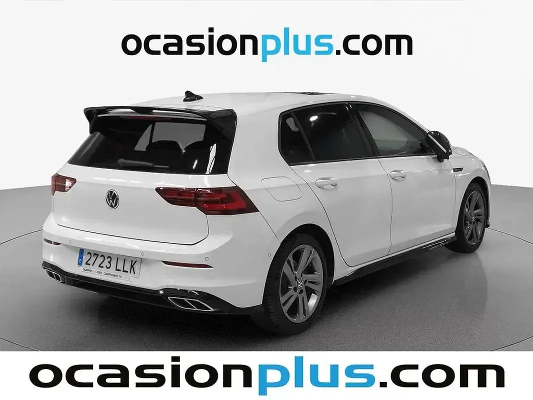 Usado VW Golf VII R-line 150 CV (110 kW) 2020 Blanco Utilitario