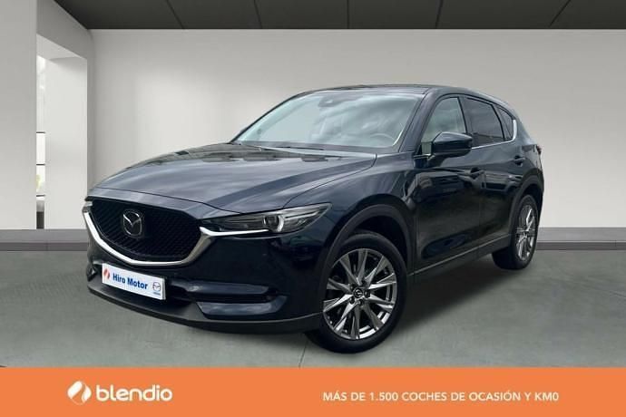 Azul Usado 2021 Mazda CX-5 SUV | 24.561 € - Imagen 1/4