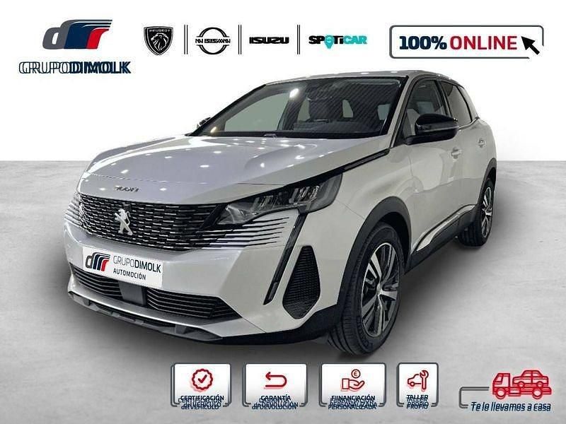 Blanco Usado 2022 Peugeot 3008 Allure SUV | 21.800 € (Un poco caro) - Imagen 1/4