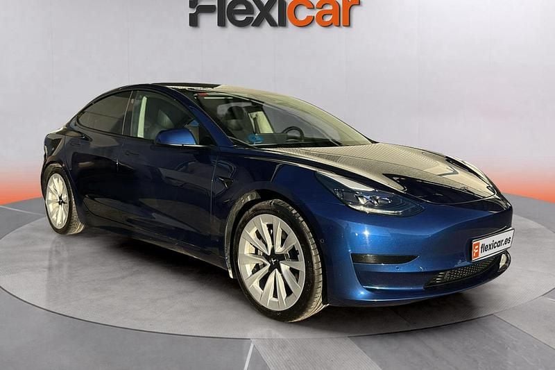 Azul Usado 2021 Tesla Model 3 RWD Berlina | 19.890 € (Super precio) - Imagen 1/4