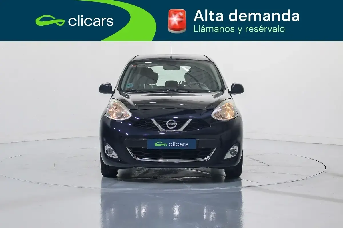 Usado Nissan Micra Acenta 80 CV (58 kW) 2017 Negro Utilitario