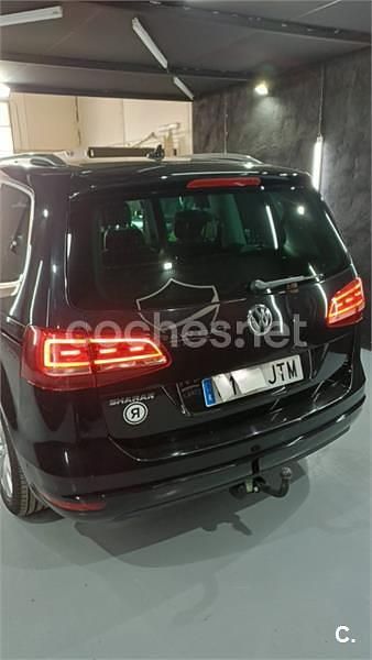 Usado VW Sharan Sportline 150 CV (110 kW) 2016 Negro Monovolumen