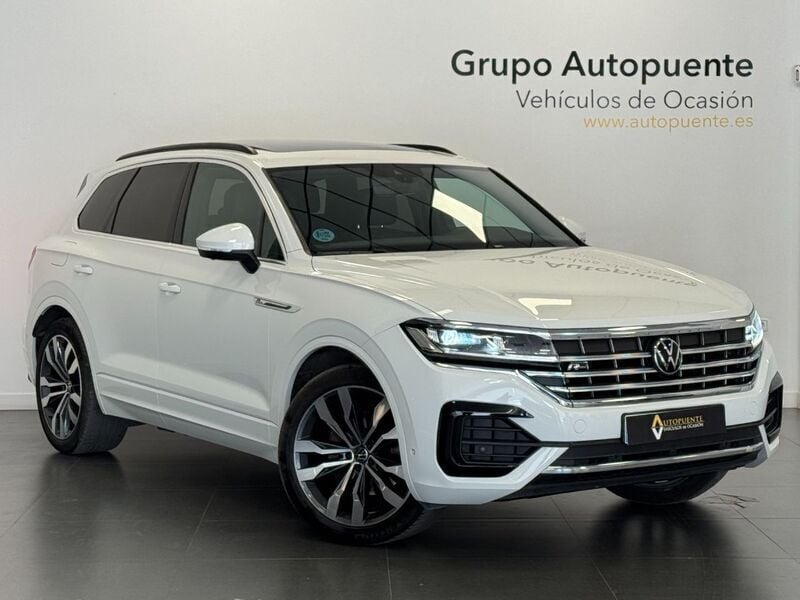 Blanco Usado 2021 VW Touareg R-line SUV | 40.990 € (Precio justo) - Imagen 1/2