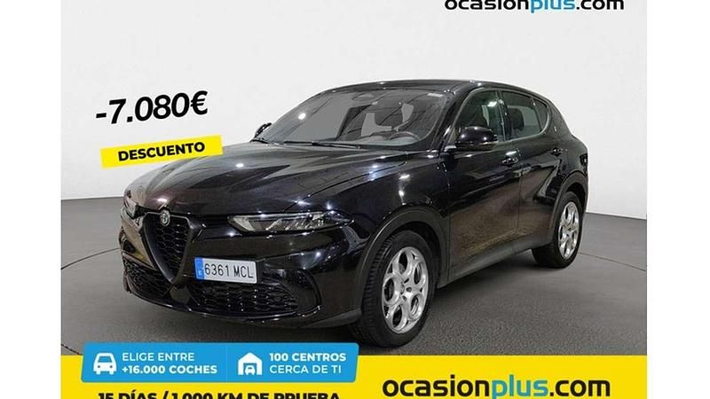 Negro Usado 2022 Alfa Romeo Tonale Sprint SUV | 20.810 € (Buen precio) - Imagen 1/4