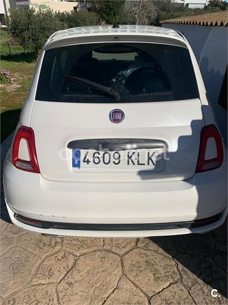 Usado Fiat 500 Pop 69 CV (50 kW) 2018 Blanco Berlina