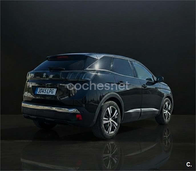 Usado Peugeot 3008 Allure 130 CV (95 kW) 2021 Negro SUV