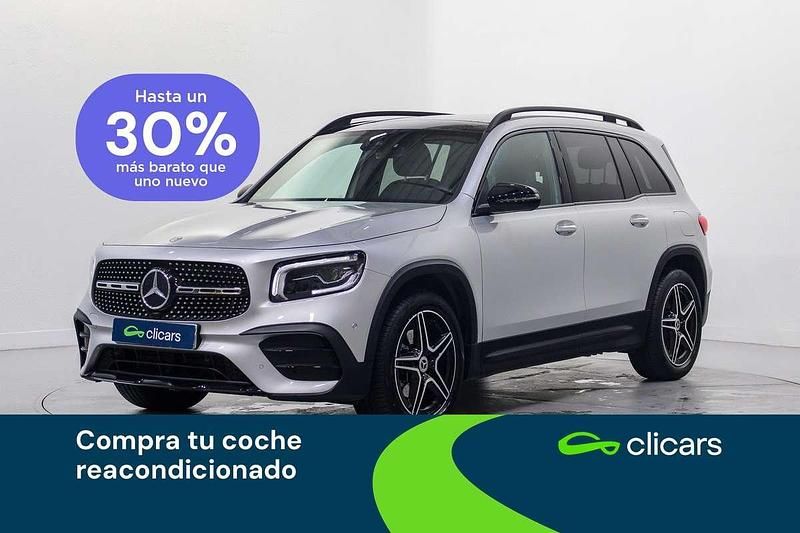 Usado Mercedes GLB200 150 CV (110 kW) 2022 Gris SUV