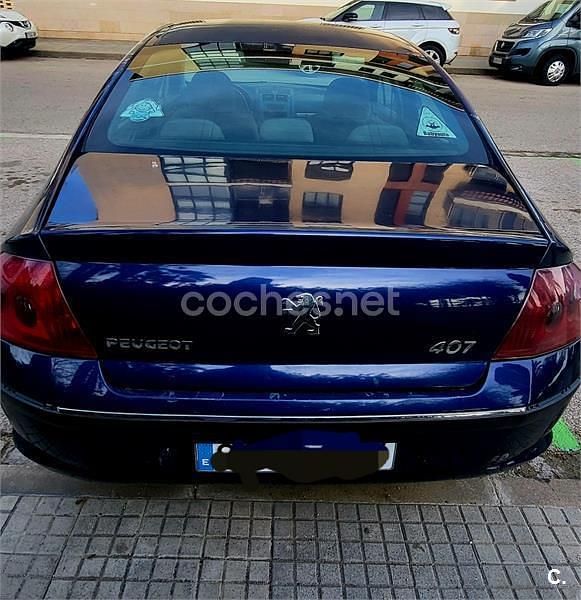 Usado Peugeot 407 136 CV (100 kW) 2005 Azul Berlina