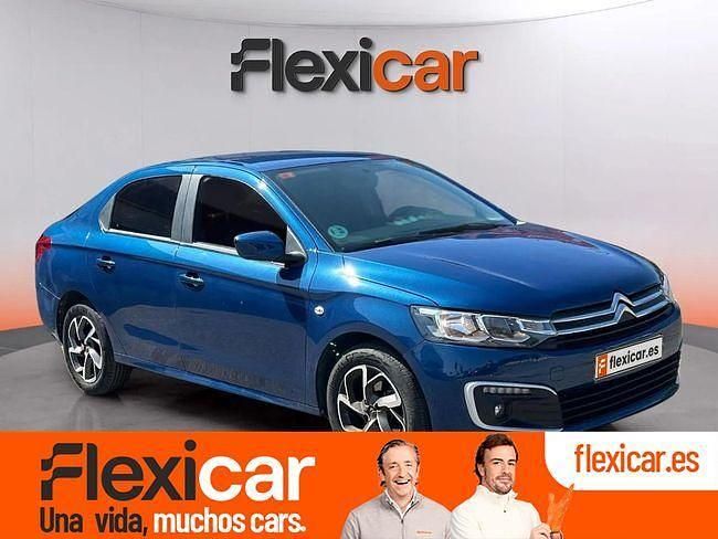 Azul Usado 2019 Citroën C-Elysee I PureTech Berlina | 9990 € (Precio justo) - Imagen 1/4