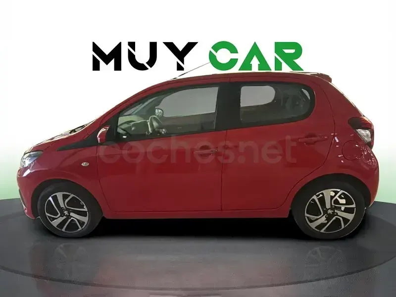 Usado Peugeot 108 Allure 72 CV (52 kW) 2021 Rojo Berlina