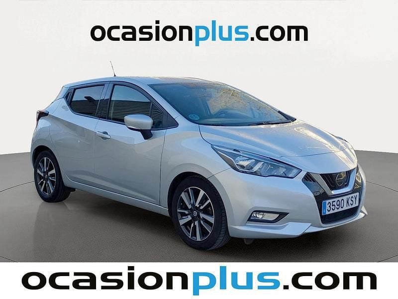 Usado Nissan Micra Acenta 100 CV (73 kW) 2019 Gris plata Utilitario
