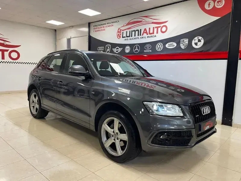 Usado Audi Q5 S-Line 230 CV (169 kW) 2016 Gris / plata SUV