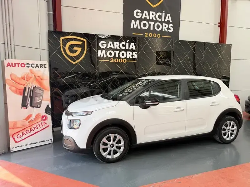 Usado Citroën C3 Feel 102 CV (75 kW) 2021 Blanco Utilitario