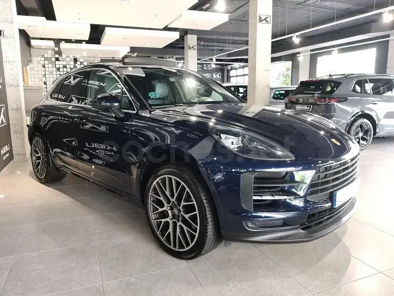 Usado Porsche Macan S 354 CV (260 kW) 2021 Azul SUV