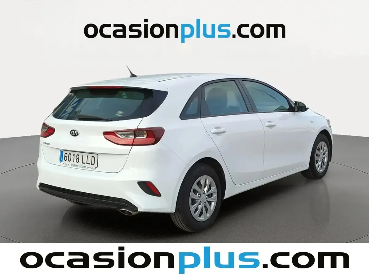 Usado Kia Ceed 120 CV (88 kW) 2020 Blanco Utilitario