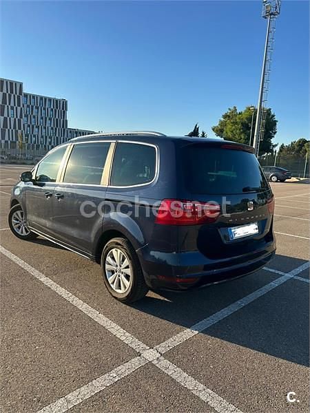 Azul Usado 2011 Seat Alhambra Ecomotive Monovolumen | 11.900 € (Precio justo) - Imagen 1/3