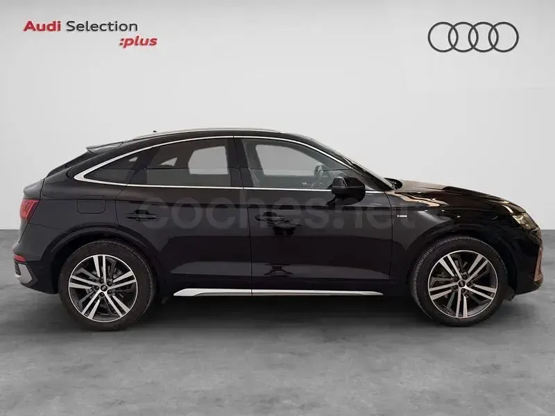 Usado Audi Q5 Sportback S-Line 163 CV (119 kW) 2022 Negro SUV