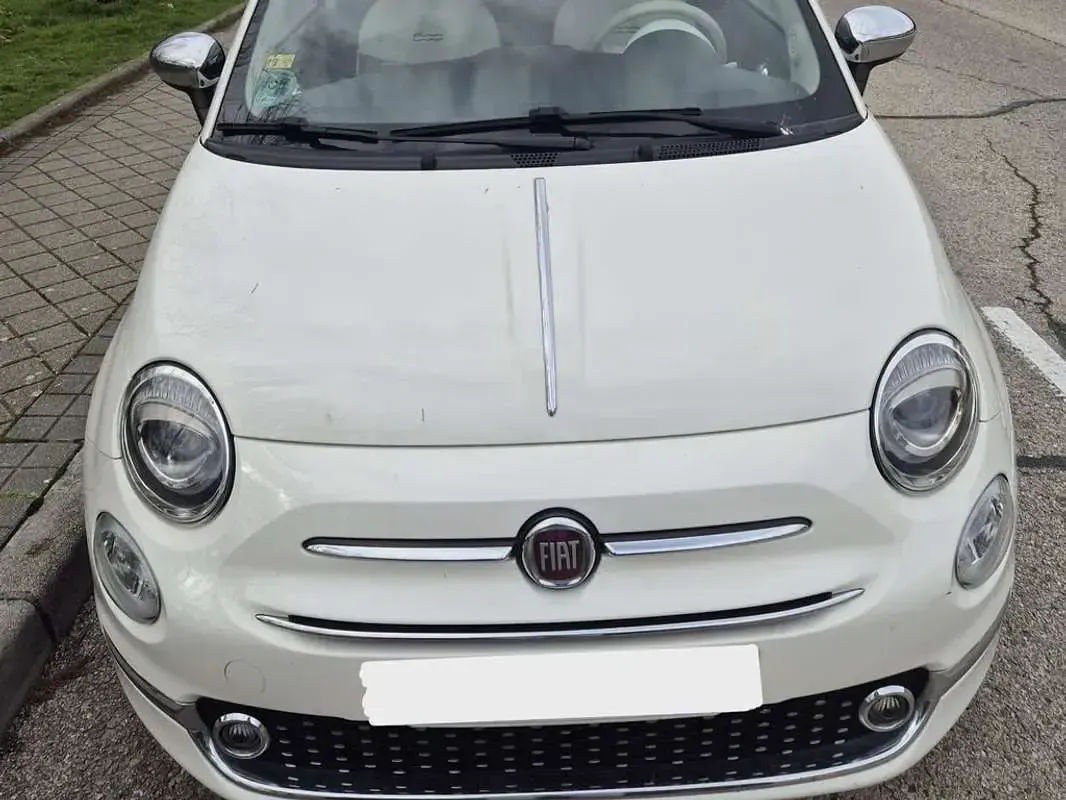 Usado Fiat 500 Mirror 69 CV (50 kW) 2018 Blanco Utilitario