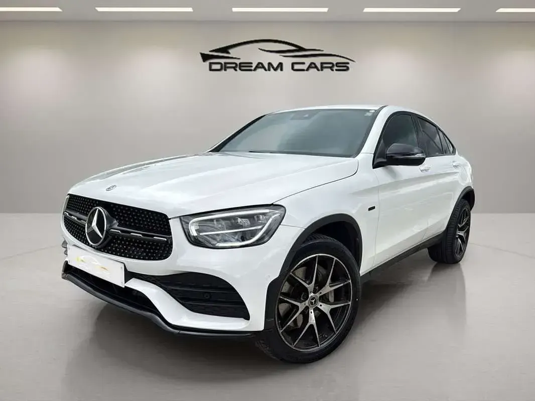 Usado Mercedes GLC300e 306 CV (225 kW) 2021 Blanco SUV