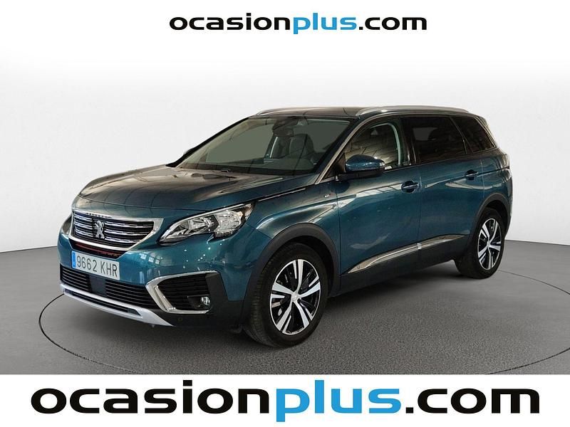 Verde Usado 2018 Peugeot 5008 Allure Monovolumen | 17.046 € (Buen precio) - Imagen 1/4